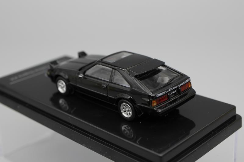 PARA64 1/64 Toyota Celica Supra XX Black 1984 Diecast Model Car (Lights Up RHD)
