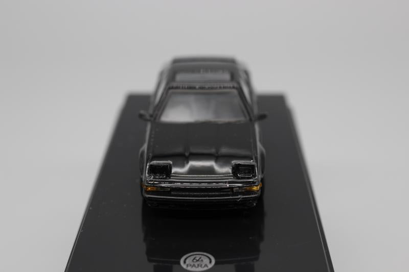 PARA64 1/64 Toyota Celica Supra XX Black 1984 Diecast Model Car (Lights Up RHD)
