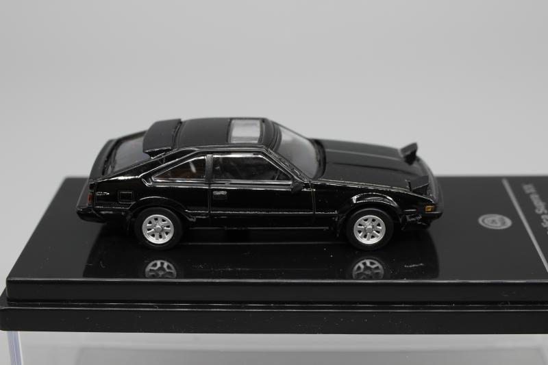PARA64 1/64 Toyota Celica Supra XX Black 1984 Diecast Model Car (Lights Up RHD)