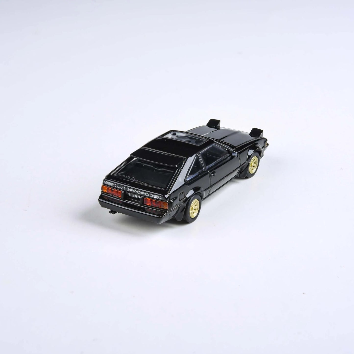 PARA64 1/64 Toyota Celica Supra XX Black 1984 Diecast Model Car (Lights Up RHD)