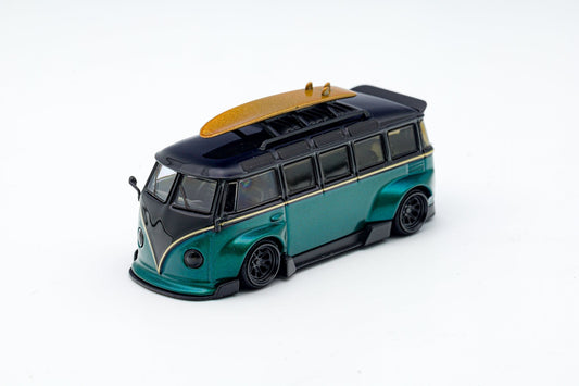 Inspire Model 1/64 Volkswagen Kombi Camper Van Robert Design-Model J(VW-840008J)