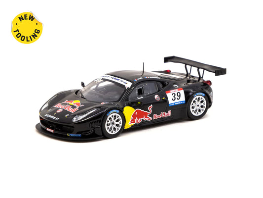 Tarmac Works 1/64 Ferrari 458 Italia GT3 GT TOUR 2011 #39 Red Bull - HOBBY64