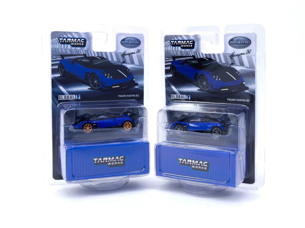 Tarmac Works 1/64 Pagani Huayra BC Blu Francia - GLOBAL64
