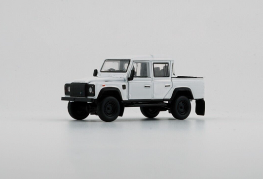 BM Creations 1/64 Land Rover 2016 Defender 110 Pick Up- White (RHD)