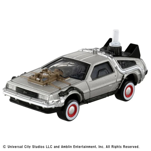 Tomica PREMIUM Unlimited DMC DeLorean Back to the Future (Part 3) Time Machine No.02