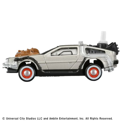 Tomica PREMIUM Unlimited DMC DeLorean Back to the Future (Part 3) Time Machine No.02