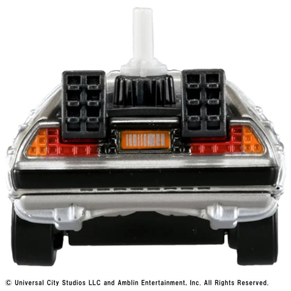 Tomica PREMIUM Unlimited DMC DeLorean Back to the Future (Part 3) Time Machine No.02