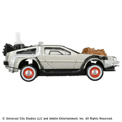Tomica PREMIUM Unlimited DMC DeLorean Back to the Future (Part 3) Time Machine No.02