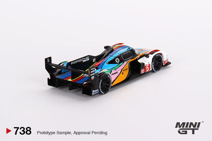 Mini GT 1:64 Porsche 963 Porsche Penske Motorsport 2023 24 Hrs of Le Mans Limited Edition 3000 Sets (MGTS0011)