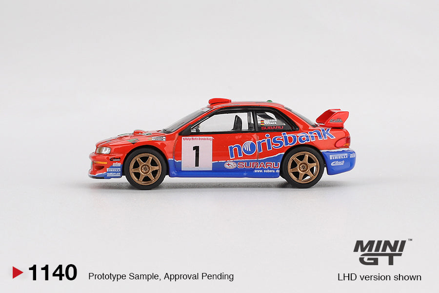 Mini GT 1:64 Subaru Impreza WRC97 #1 1999 DRM Champion (MGT01140-CH)