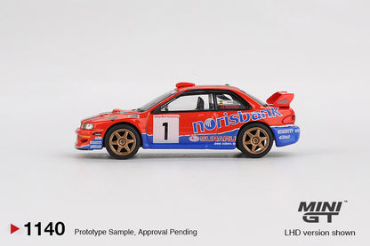 Mini GT 1:64 Subaru Impreza WRC97 #1 1999 DRM Champion (MGT01140-CH)