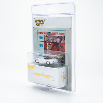 Mini GT 1:64 Toyota 2000GT Roadster “You Only Live Twice” in Blaster Packaging English Version (MGT00915-007ECH)