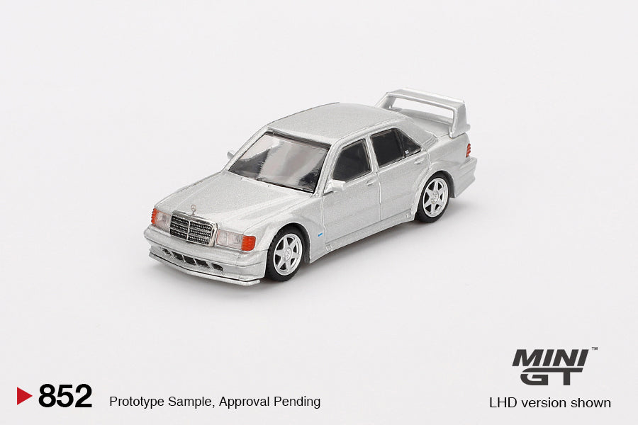 Mini GT 1:64 Mercedes-Benz 190E 2.5-16 Evolution II Astral Silver (MGT00852-CH)