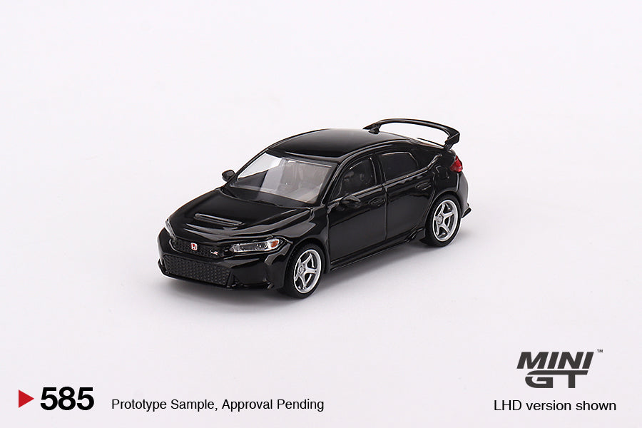Mini GT 1:64 Honda Civic Type R Crystal Black Pearl 2023 W/ Advan GT Wheel LHD (MGT00585-CH)