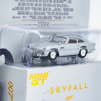 Mini GT 1:64 Aston Martin DB5 “Skyfall” – Battle Damaged Edition in Blister Packaging English Version (MGT00913-007E)