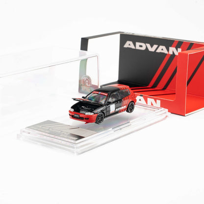 BMC BM Creations 1:64 Honda CIVIC EG6 ADVAN (RHD)