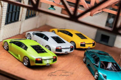 [Premium Resin Model] Car Lounge 1:64 Lambroghini Murcielago LP640 Coupe Balloon White Premium Box Packaging Limited 599 Pieces
