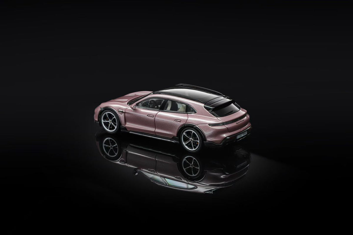 Aether Forge 1:64 Taycan Turbo S Cross Turismo Ice Pink