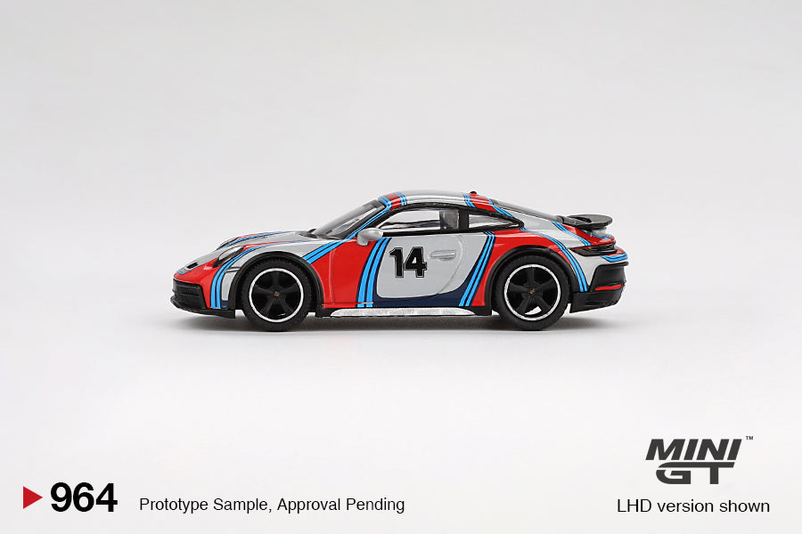 Mini GT 1:64 Porsche 911 Dakar Ice Grey Metallic "Rally 1978" (MGT00964-CH)