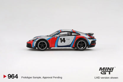 Mini GT 1:64 Porsche 911 Dakar Ice Grey Metallic "Rally 1978" (MGT00964-CH)