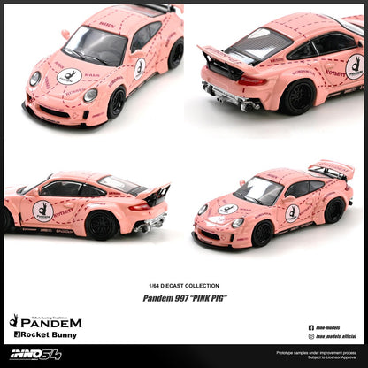 INNO64 1:64 PANDEM 997 PINK PIG (IN64-997P-PPIG)
