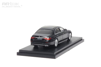 AR Box 1:64 Mercedes Benz S Class MK7 W223 AMG S63 E-Performance 2023 Edition Obsidian Black Official Licensed