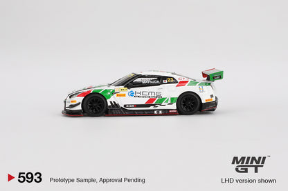 Mini GT 1:64 Nissan GT-R NISMO GT3 #23 KCMG 2018 FIA GT World Cup Macau (MGT00593-CH)