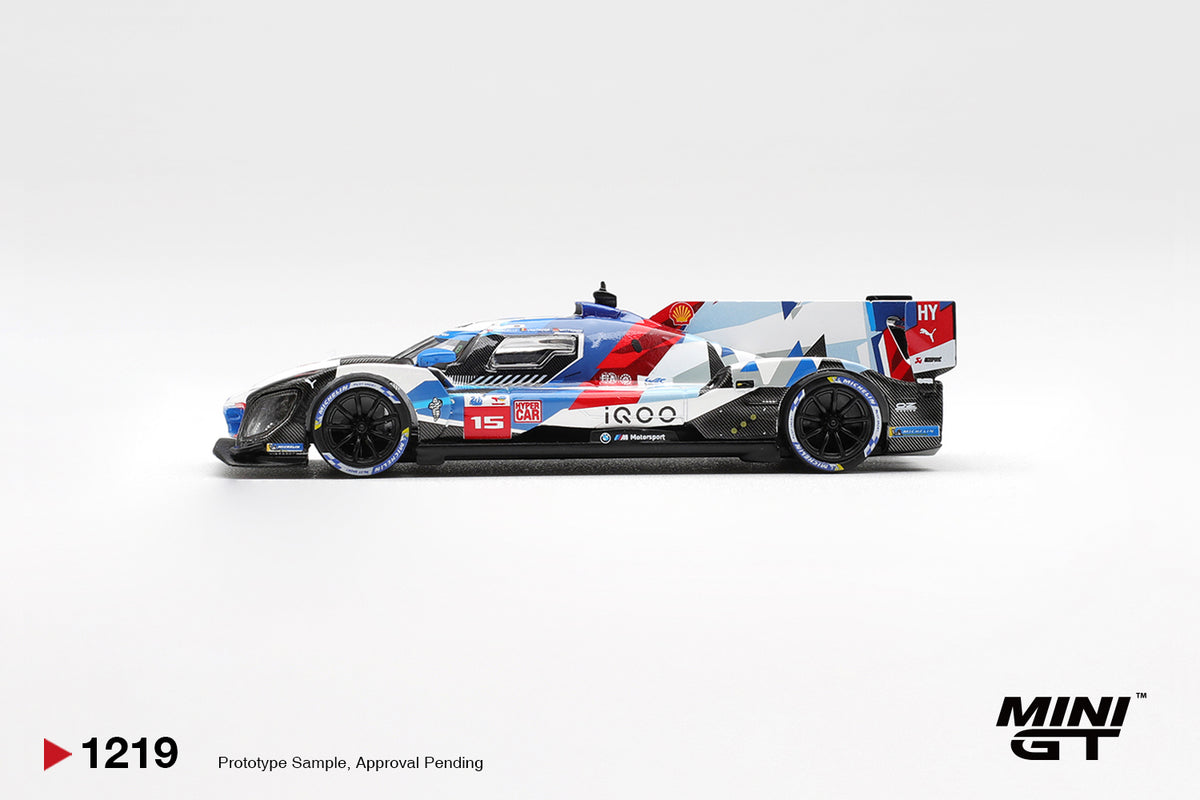 Mini GT 1:64 BMW M Hybrid V8 Hypercar #15 BMW M TEAM WRT 2024 Le Mans 24 Hrs (MGT01219-CH)