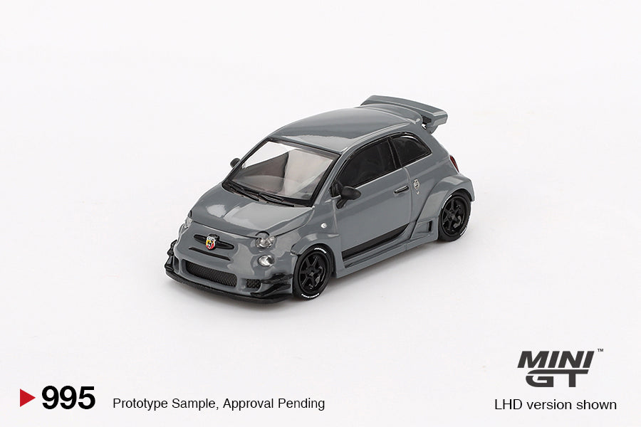 Mini GT 1:64 Abarth 595 LB-WORKS x Abas Works Grey (MGT00995-CH)