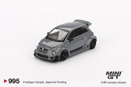 Mini GT 1:64 Abarth 595 LB-WORKS x Abas Works Grey (MGT00995-CH)
