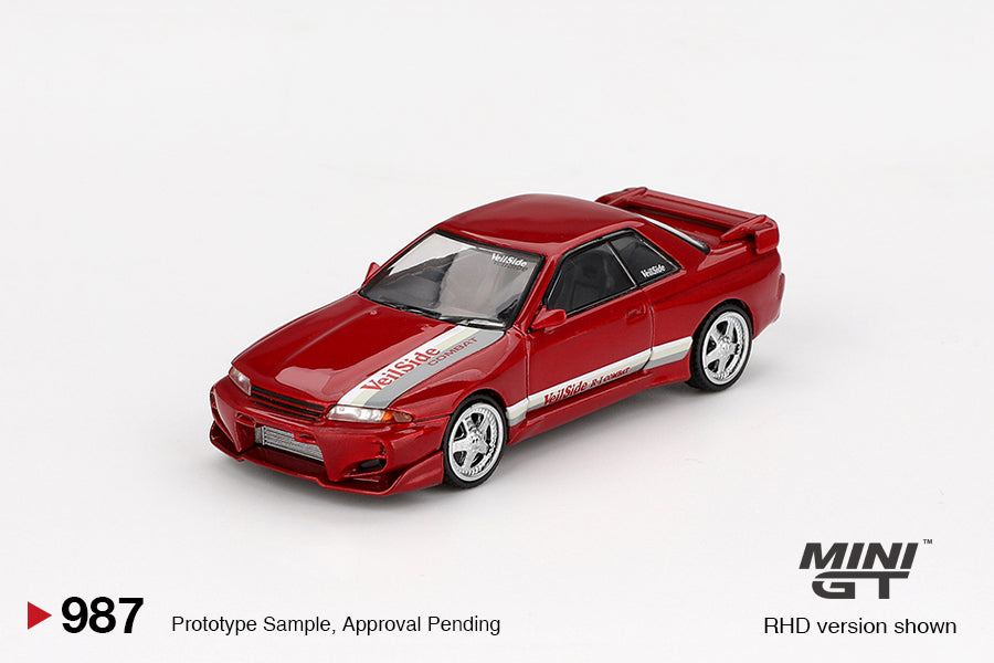 Mini GT 1:64 Nissan Skyline GT-R (R32) VeilSide Combat C-I Gem Red (MGT00987-CH)