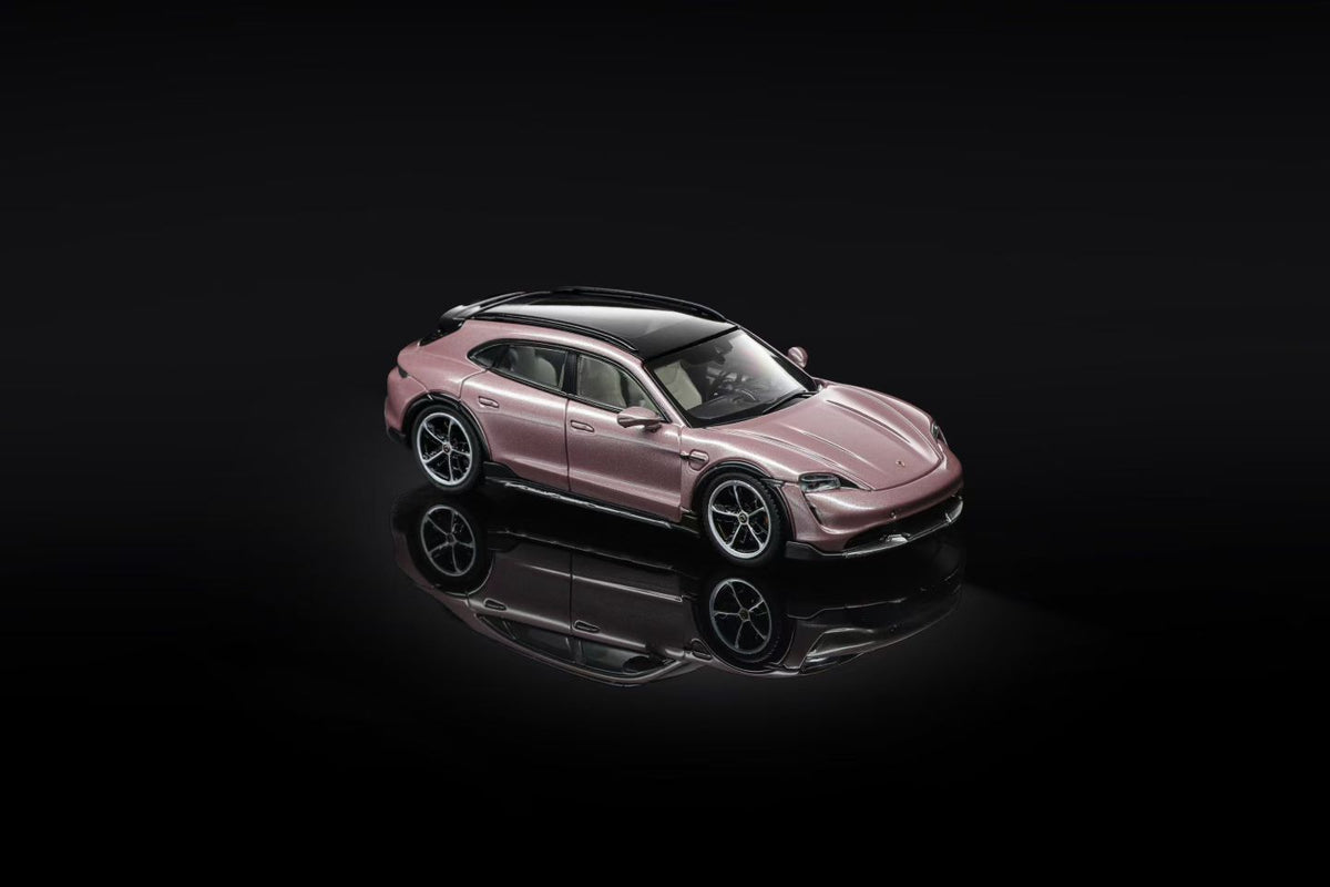 Aether Forge 1:64 Taycan Turbo S Cross Turismo Ice Pink