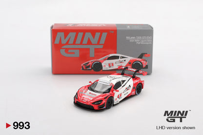 Mini GT 1:64 McLaren 720S GT3 Evo Pfaff Motorsports 2024 IMSA Laguna Seca (MGT00993-CH)