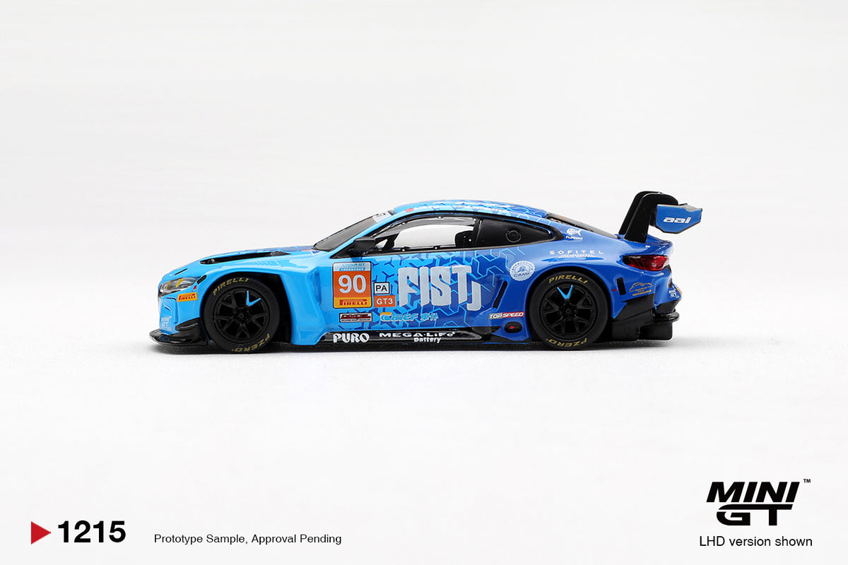 Mini GT 1:64 BMW M4 GT3 EVO #90 FIST Team AAI 2025 China GT (MGT01215-CH)
