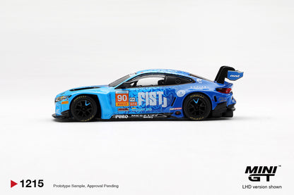 Mini GT 1:64 BMW M4 GT3 EVO #90 FIST Team AAI 2025 China GT (MGT01215-CH)