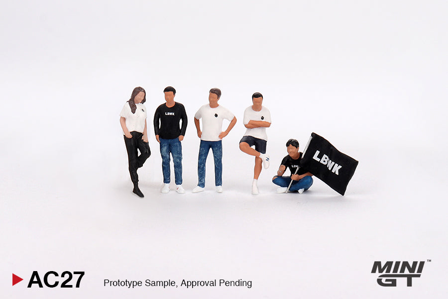 Mini GT 1:64 Figurine: Team Liberty Walk (MGTAC27)