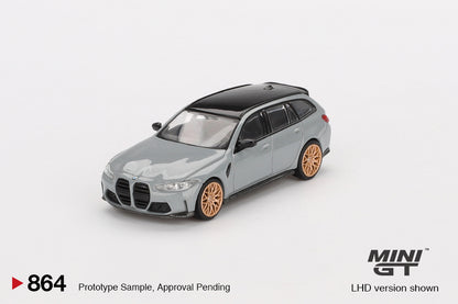 Mini GT 1:64 BMW M3 Competition Touring Brooklyn Grey (MGT00864-CH)