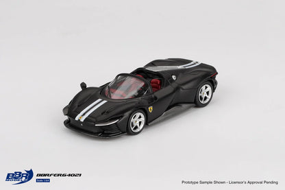 BBR 1/64 Ferrari Daytona SP3 Matt Black (BBRFER64021)