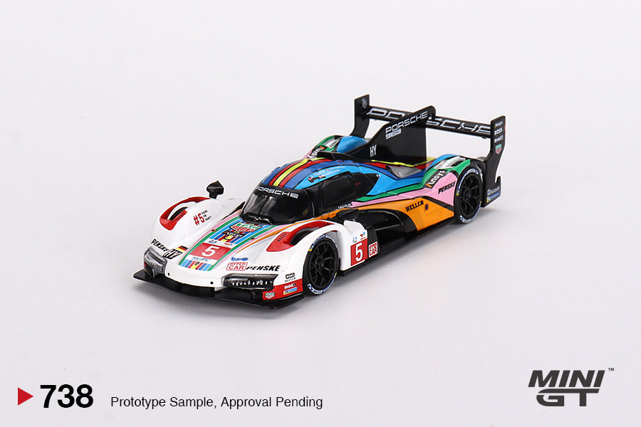 Mini GT 1:64 Porsche 963 Porsche Penske Motorsport 2023 24 Hrs of Le Mans Limited Edition 3000 Sets (MGTS0011)