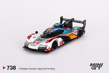 Mini GT 1:64 Porsche 963 Porsche Penske Motorsport 2023 24 Hrs of Le Mans Limited Edition 3000 Sets (MGTS0011)