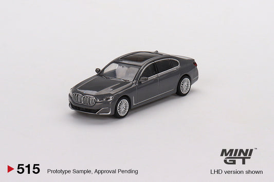 Mini GT 1/64 BMW 750Li xDrive Bernina Grey Amber Effect RHD (MGT00515-R)