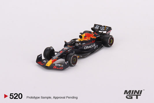 Mini GT 1/64 Oracle Red Bull Racing RB18 #1 Max Verstappen 2022 Abu Dhabi Grand Prix Winner (MGT00520)