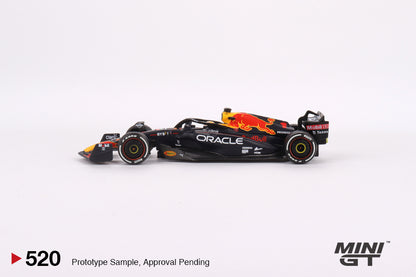Mini GT 1/64 Oracle Red Bull Racing RB18 #1 Max Verstappen 2022 Abu Dhabi Grand Prix Winner (MGT00520)