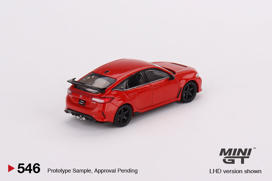 Mini GT 1/64 Honda Civic Type R FL5 Rallye Red 2023 W/ Advan GT Wheel RHD (MGT00546-R)