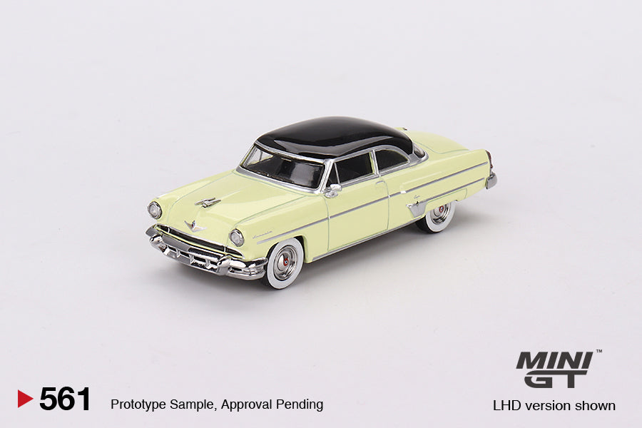 Mini G 1/64 Lincoln Capri 1954 Premier Yellow LHD (MGT00561-L)