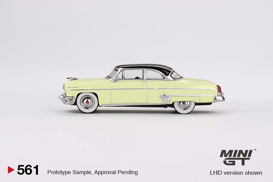 Mini G 1/64 Lincoln Capri 1954 Premier Yellow LHD (MGT00561-L)