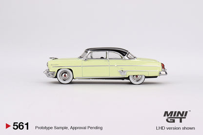 Mini G 1/64 Lincoln Capri 1954 Premier Yellow LHD (MGT00561-L)