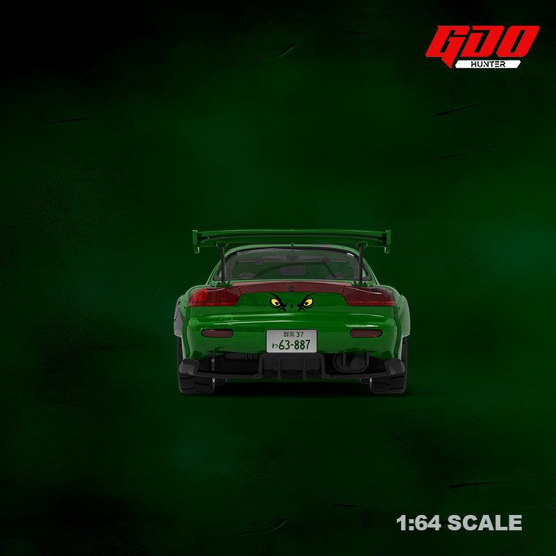 GDO 1:64 Mazda RX-7 FD3S  Re Amemiya Need For Speed Carbon Kenji Green