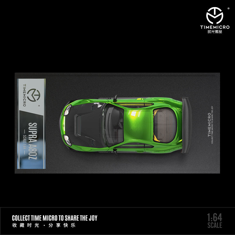 Time Micro 1/64 Toyota Supra A80Z Metallic Green