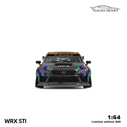 Aurora Model 1/64 Subaru WRX STI HKS Edition